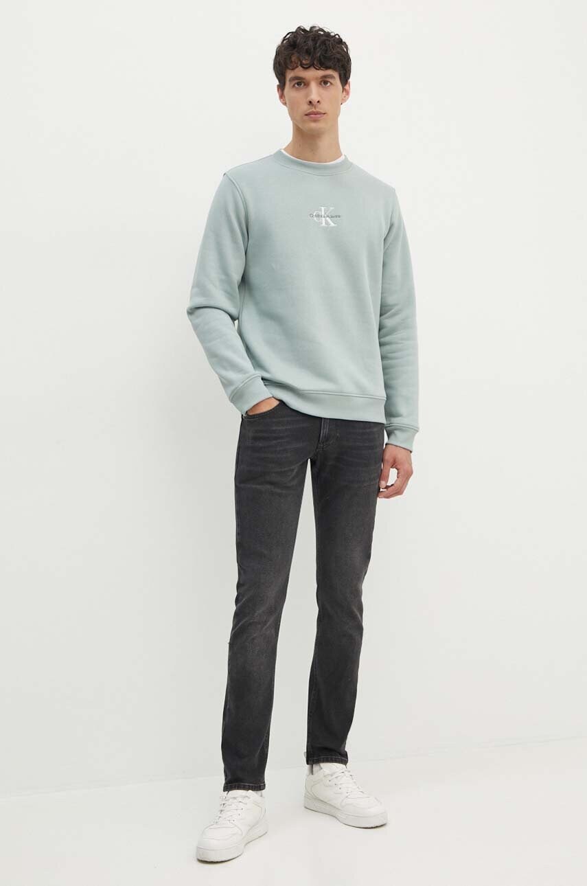 Джинси Calvin Klein Jeans чоловічі колір чорний J30J326306