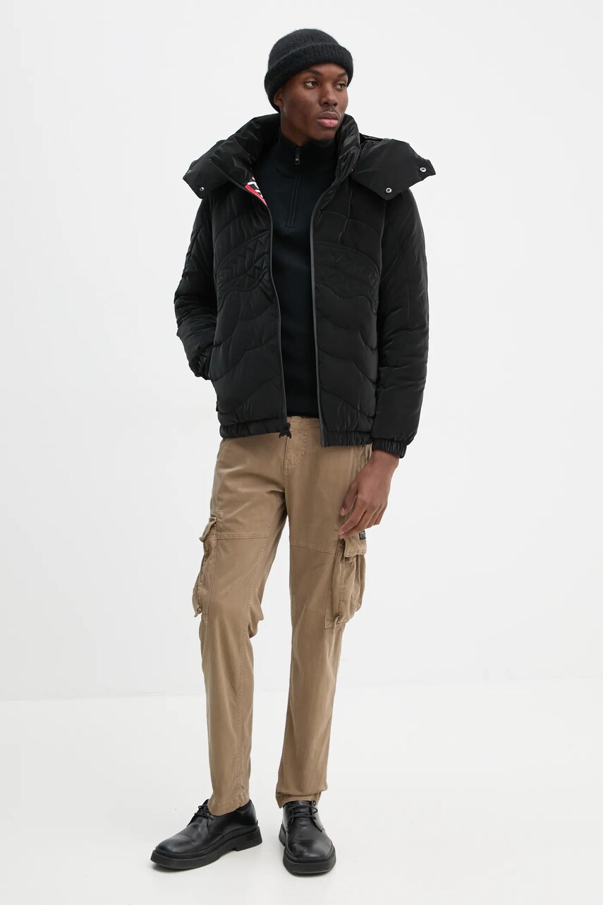 Штани Superdry чоловічі колір бежевий фасон cargo M7011132A-9VF
