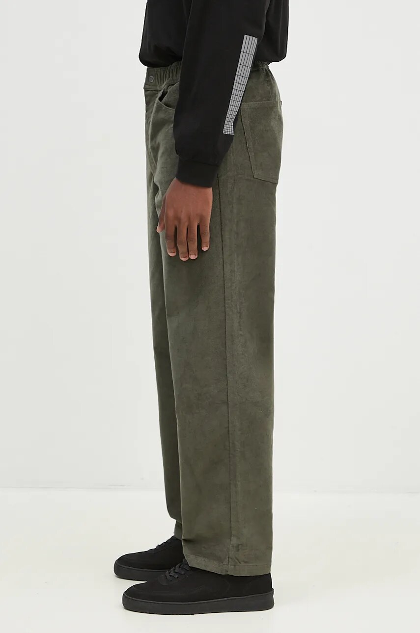Вельветові штани Norse Projects Ragnar Relaxed Solotex Corduroy Pant колір зелений N25.0410.8098