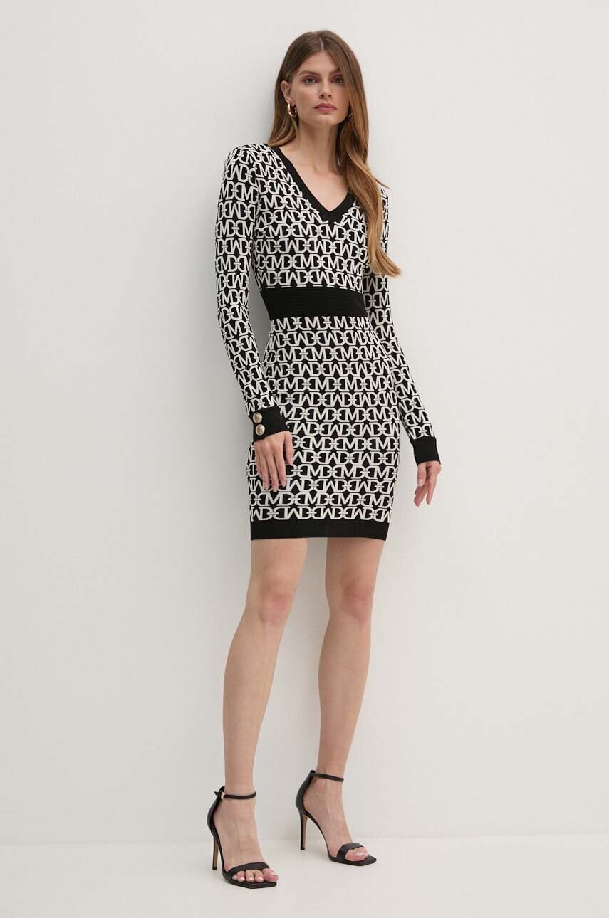 Сукня Marciano Guess MATI колір чорний mini облягаюча 4YGK74 5036Z
