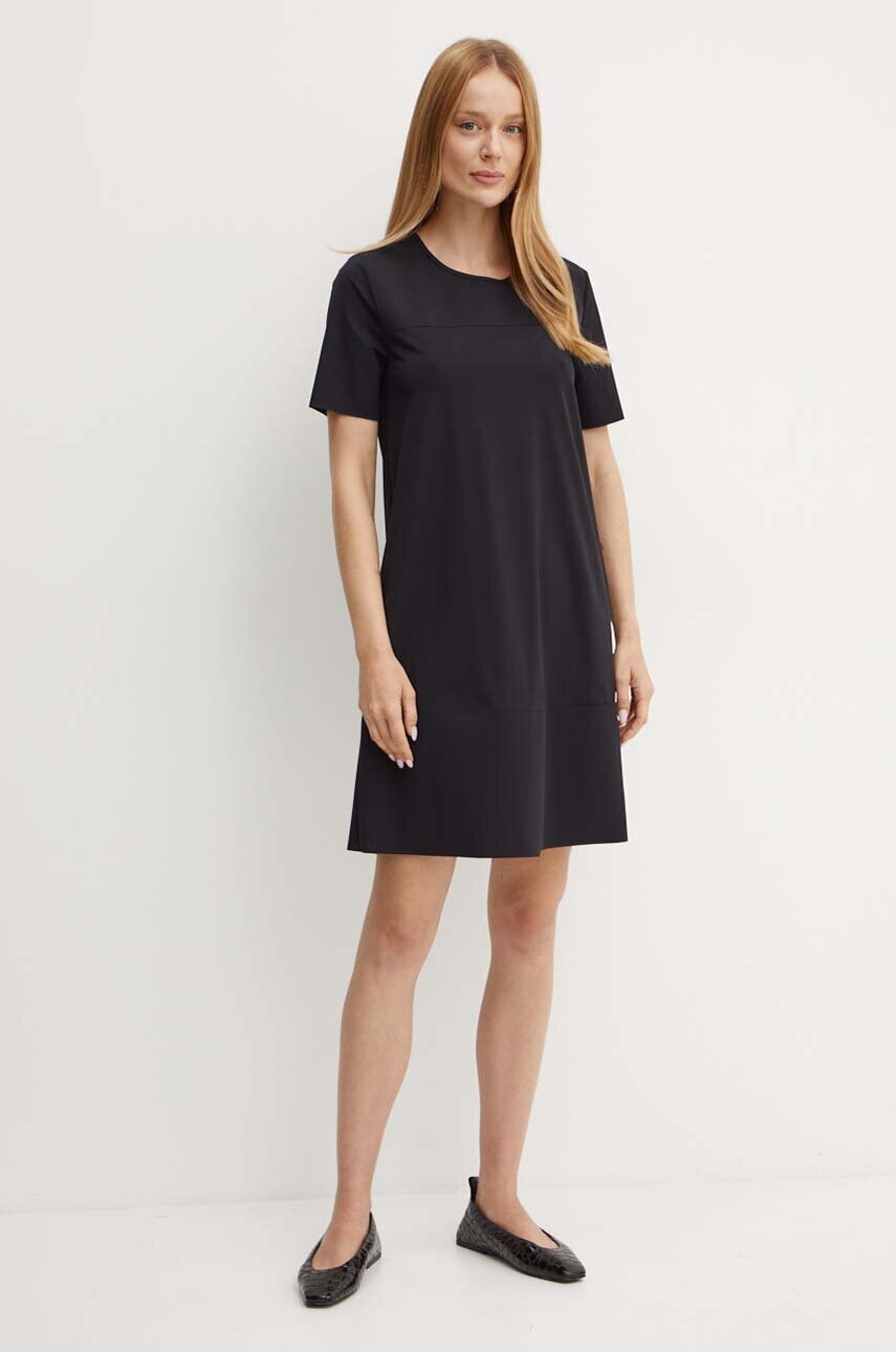 Сукня Max Mara Leisure колір чорний mini пряма 2426626037600