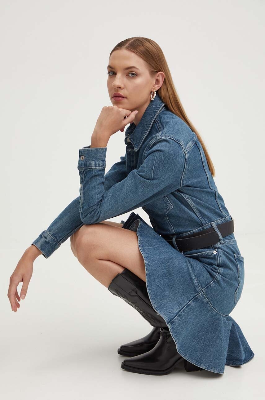 Джинсова сукня Karl Lagerfeld Jeans mini пряма 245J1302