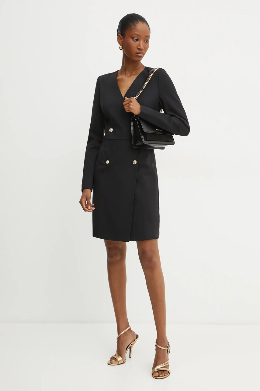 Сукня Marciano Guess JODY колір чорний mini облягаюча 4BGK21 6375Z