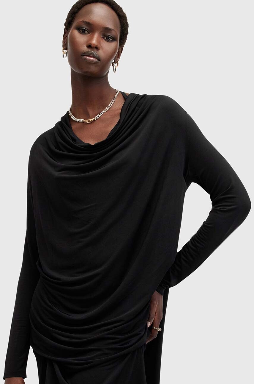 Сукня AllSaints AMEI DRESS колір чорний mini пряма W022DB