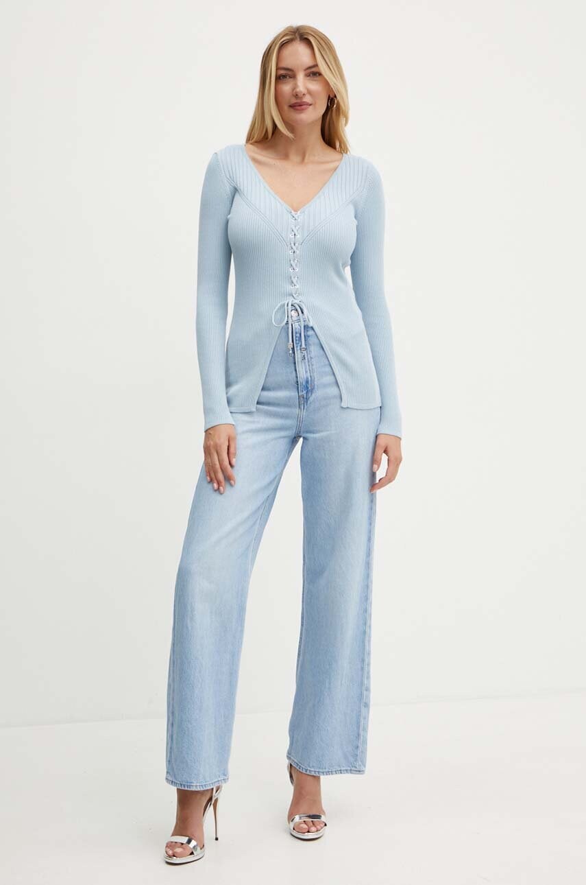Светр Guess SELENE жіночий легкий W4YR03 Z2V62