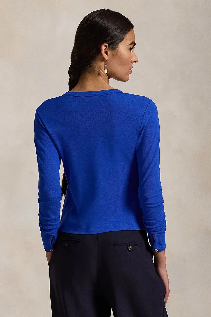 Лонгслів Polo Ralph Lauren жіночий колір чорний 211941175