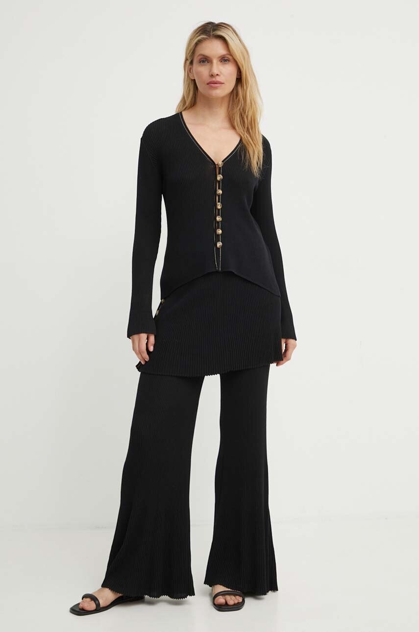 Светр By Malene Birger CIRELLA жіночий колір чорний легкий Q72089007