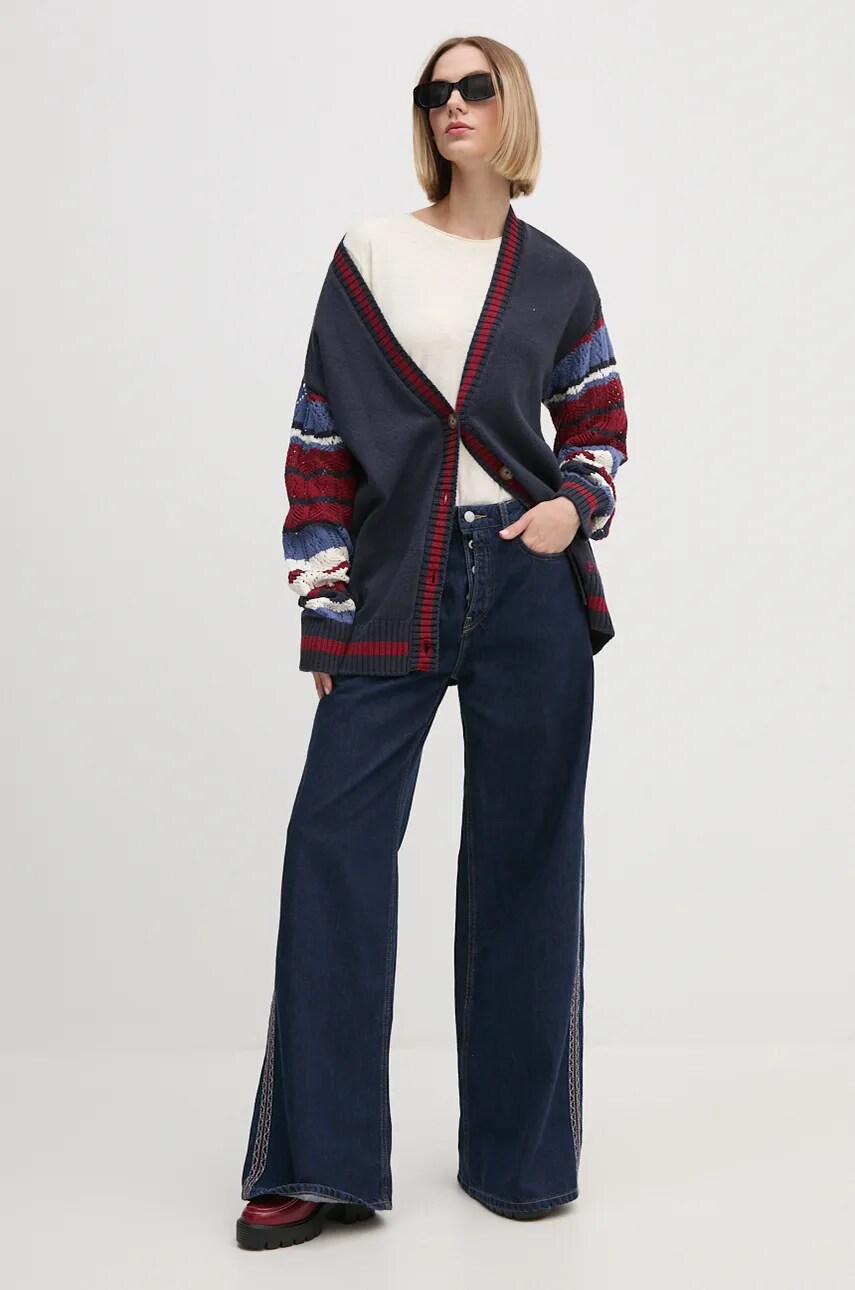 Джемпер Pepe Jeans HARPER жіночий колір синій PL702203