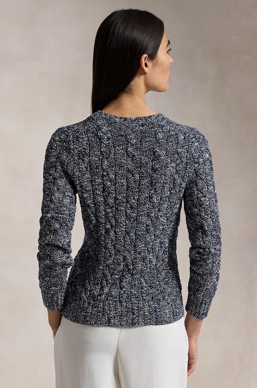 Бавовняний светр Polo Ralph Lauren колір бежевий  211947924