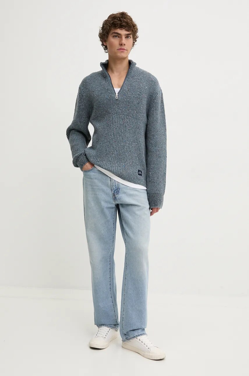 Светр PS Paul Smith чоловічий теплий гольф M2R.969Y.N22234