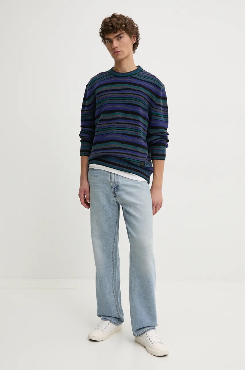 Светр PS Paul Smith чоловічий колір синій  M2R.967Y.N22233