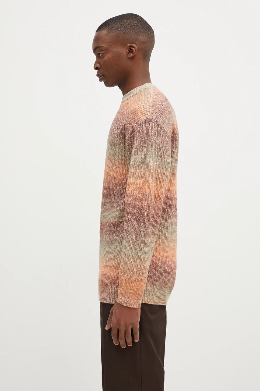 Светр Butter Goods Beams Knit Sweater чоловічий колір помаранчевий  BG243301