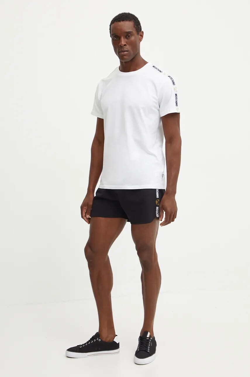 Шорти лаунж Moschino Underwear колір чорний 68014424