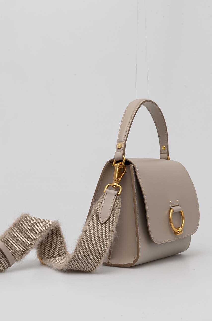 Шкіряна сумочка Gianni Chiarini KAIA колір бежевий BS 10961 PRCK-NA