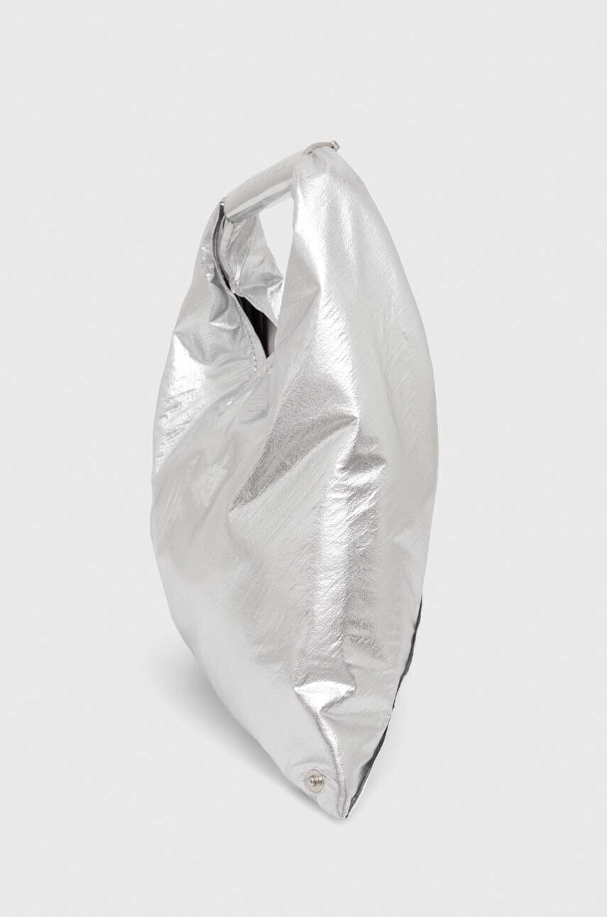 Сумочка MM6 Maison Margiela колір срібний SB6WD0013