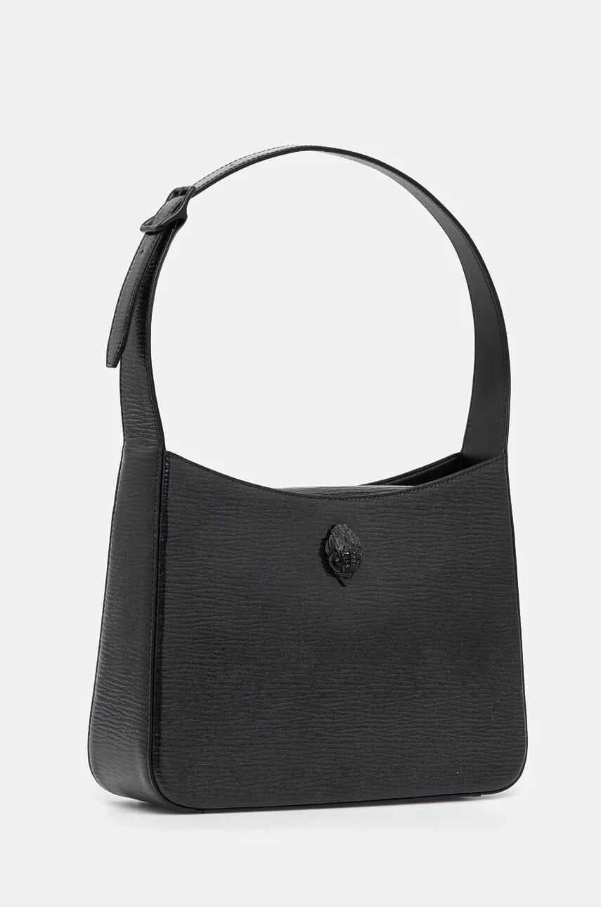 Шкіряна сумочка Kurt Geiger London BOND колір чорний 3575900389