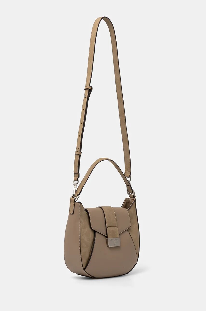 Сумочка U.S. Polo Assn. Romantic колір бежевий BIUR08426WVP