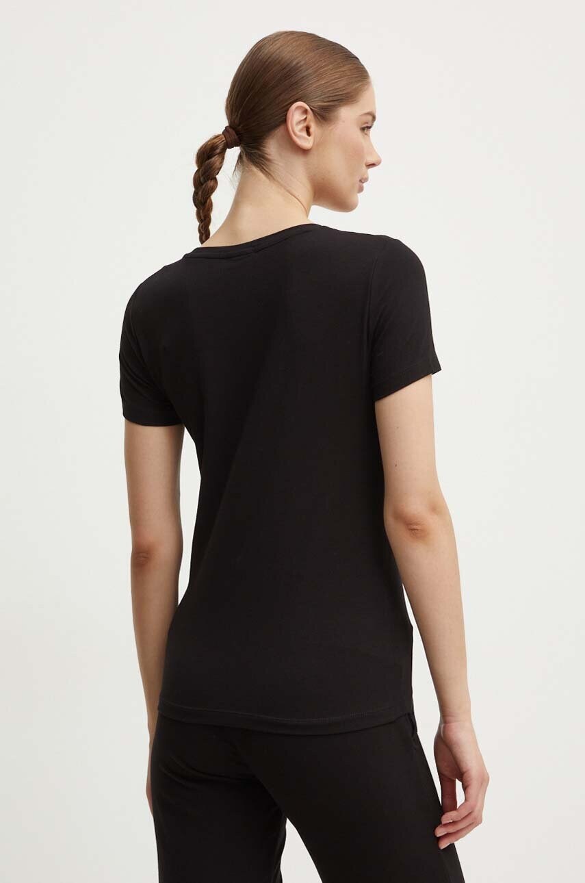 Футболка EA7 Emporio Armani жіноча колір чорний TJQCZ.6DTT14