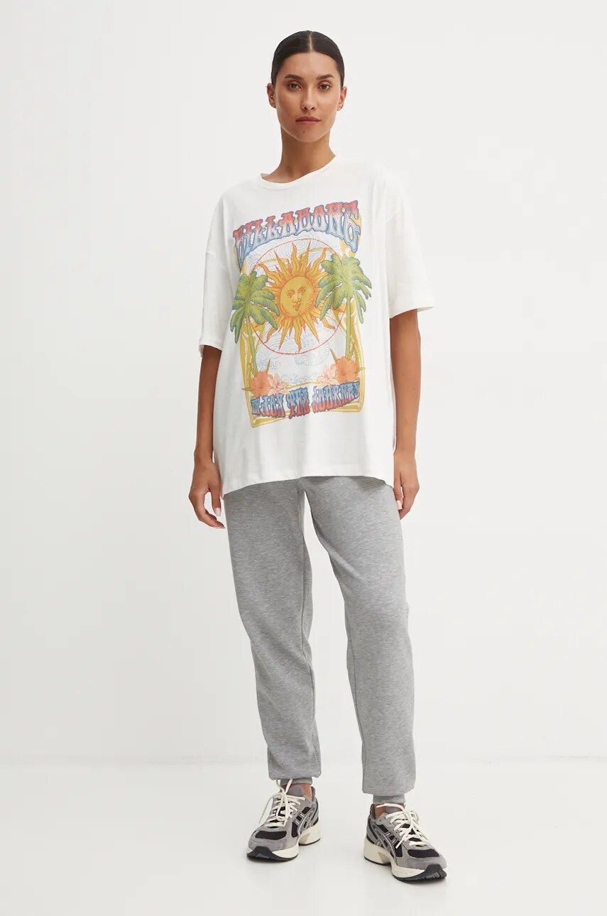 Футболка Billabong Enjoy the Journey жіноча колір білий EBJZT00325