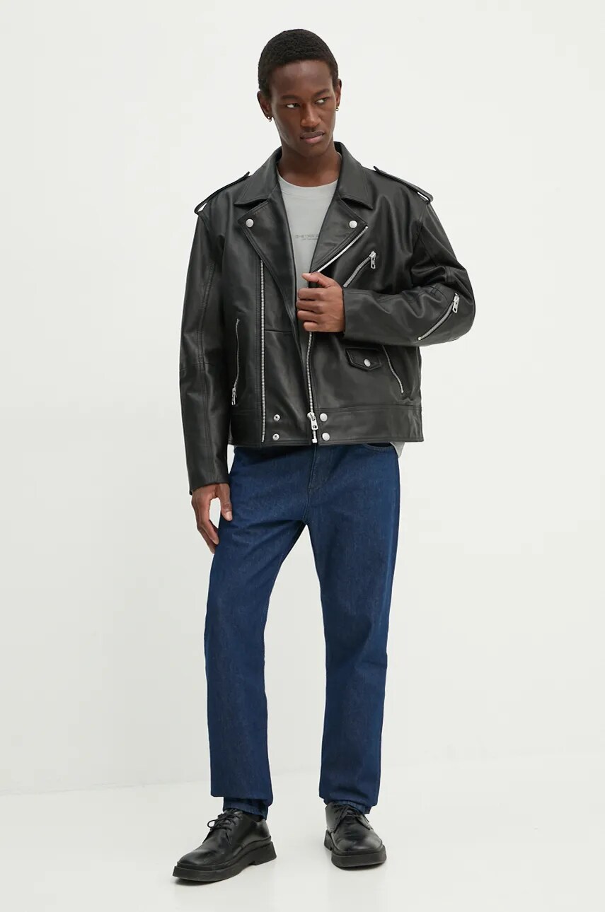 Лонгслів G-Star Raw чоловічий колір сірий з аплікацією D25080-D734