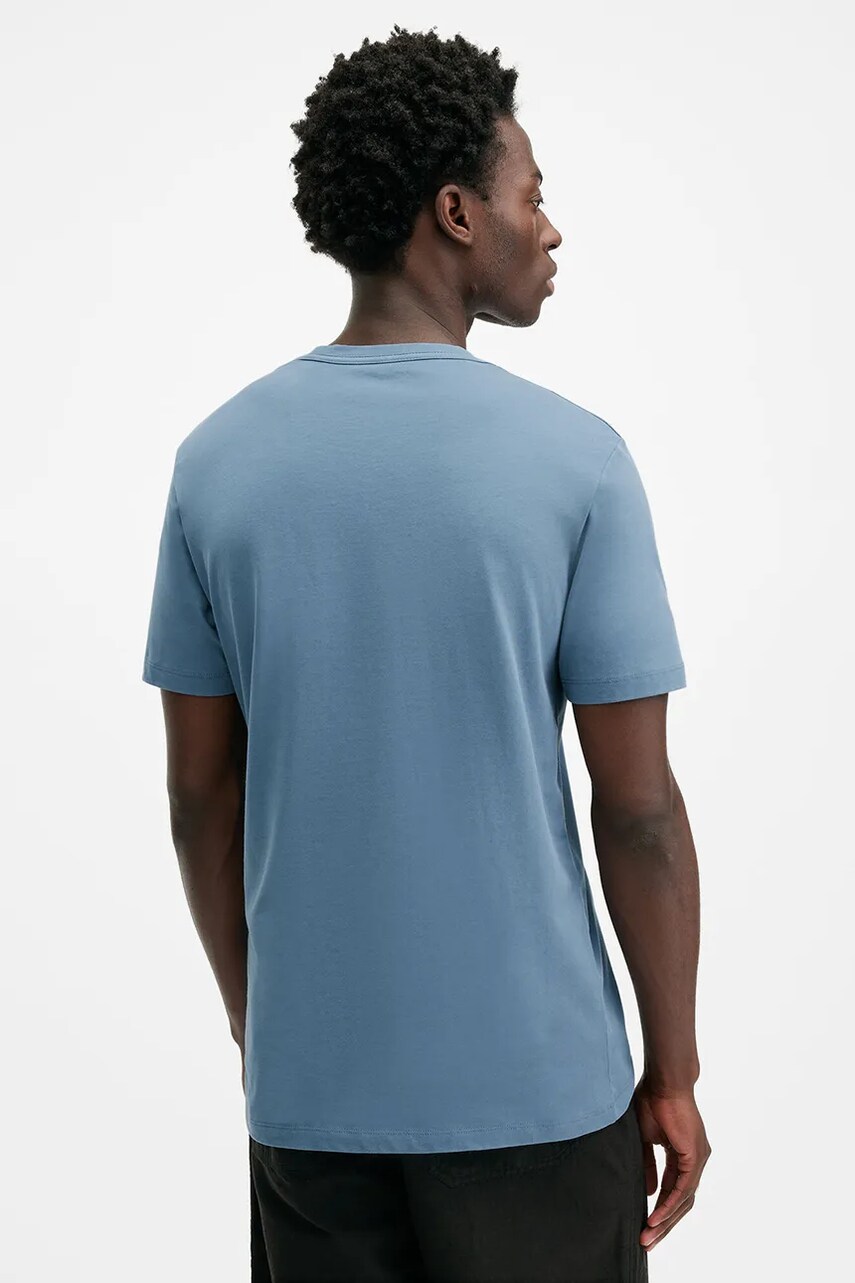 Бавовняна футболка AllSaints BRACE чоловічий однотонний M030JB