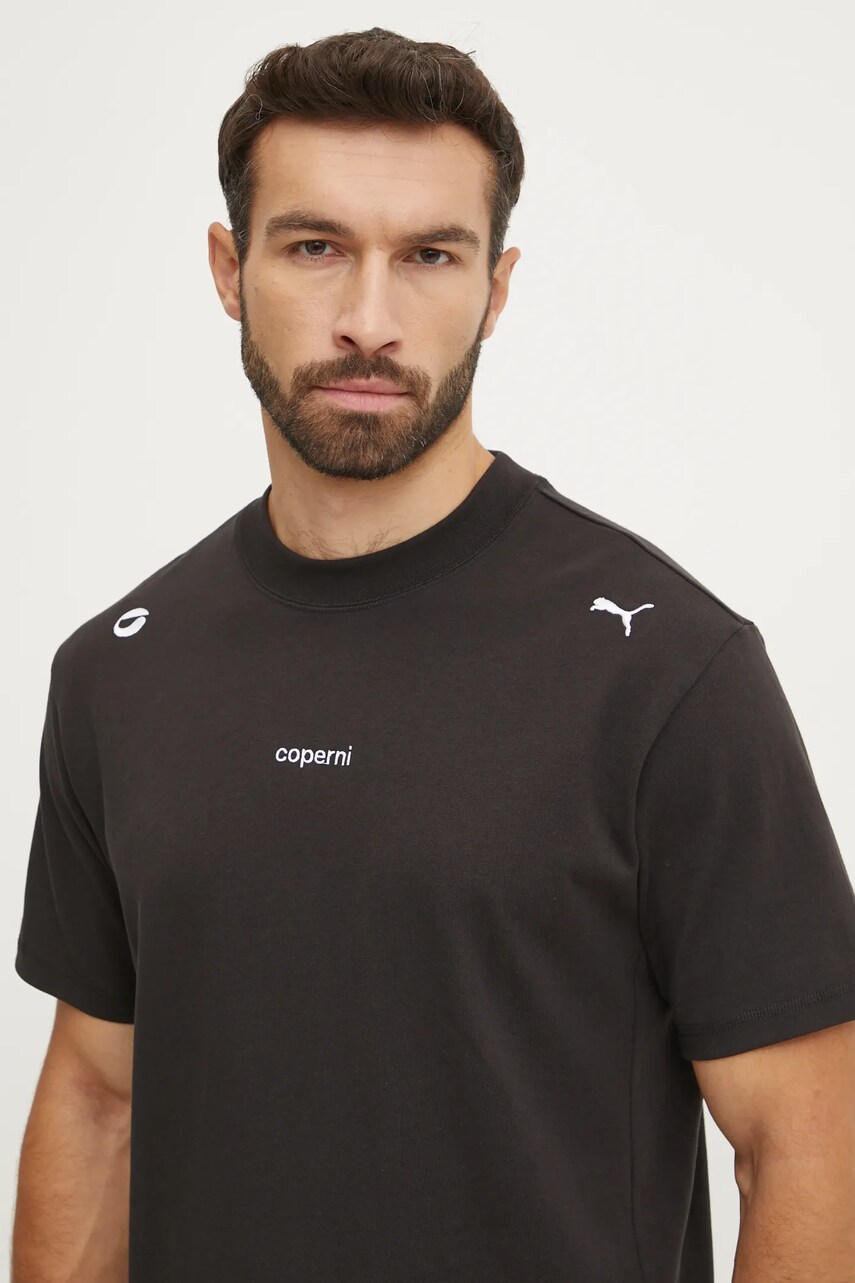 Бавовняна футболка Coperni x Puma колір чорний однотонна 628305