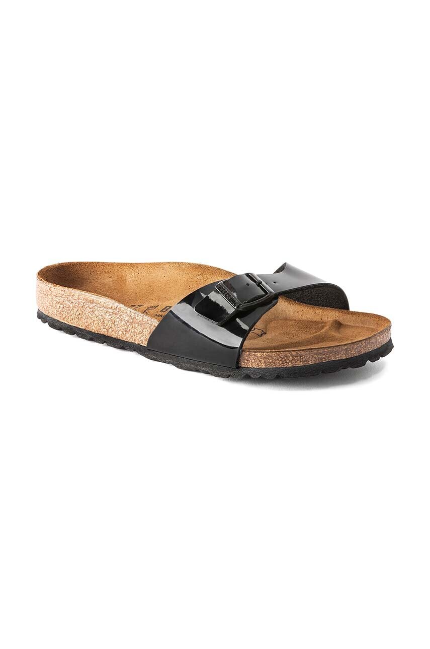Шльопанці Birkenstock Madrid жіночі колір чорний 040303