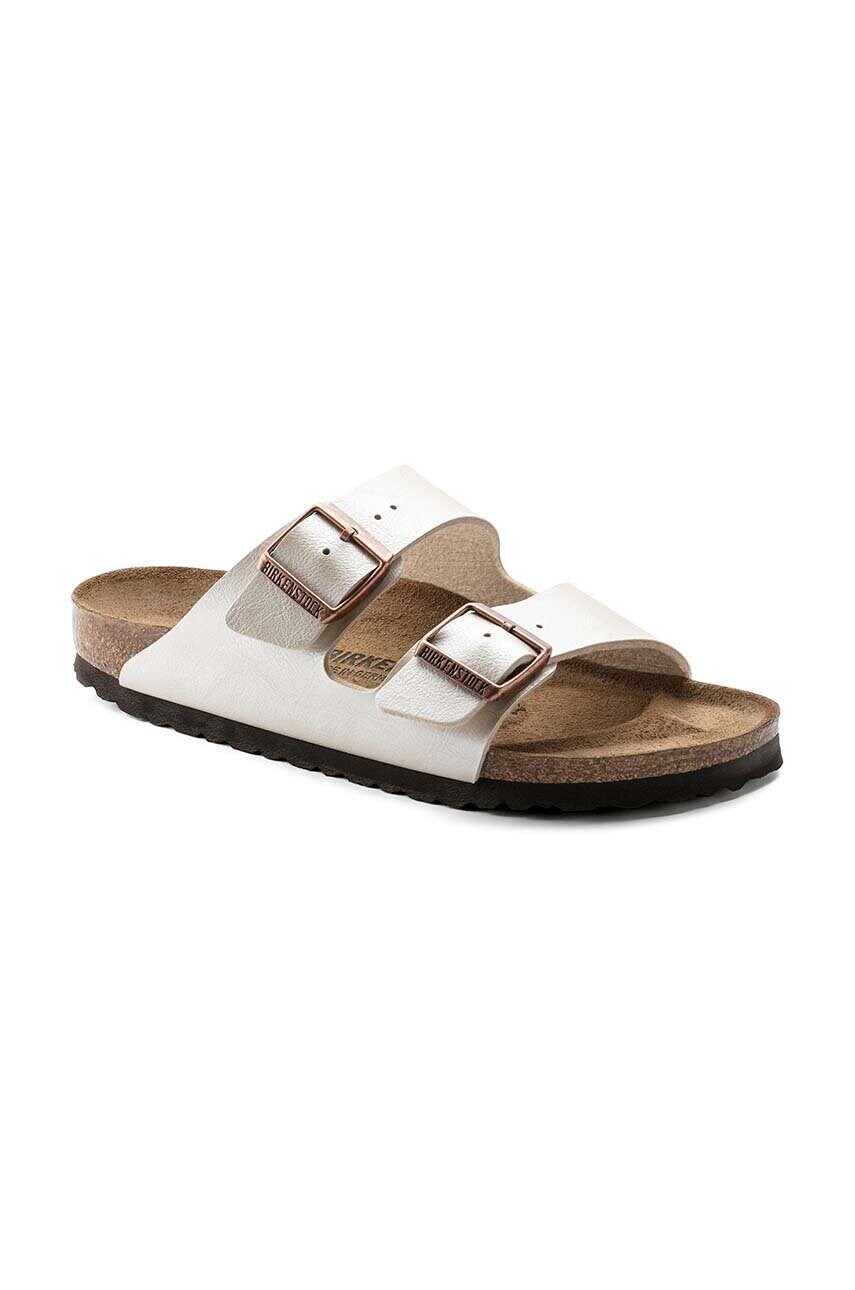 Шльопанці Birkenstock Arizona жіночі колір бежевий 1009921