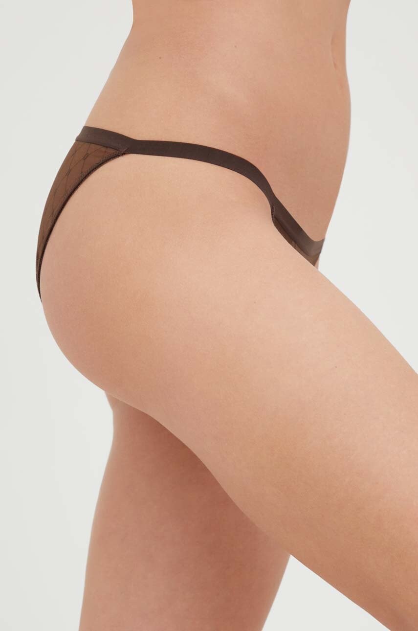 Труси Dkny колір коричневий