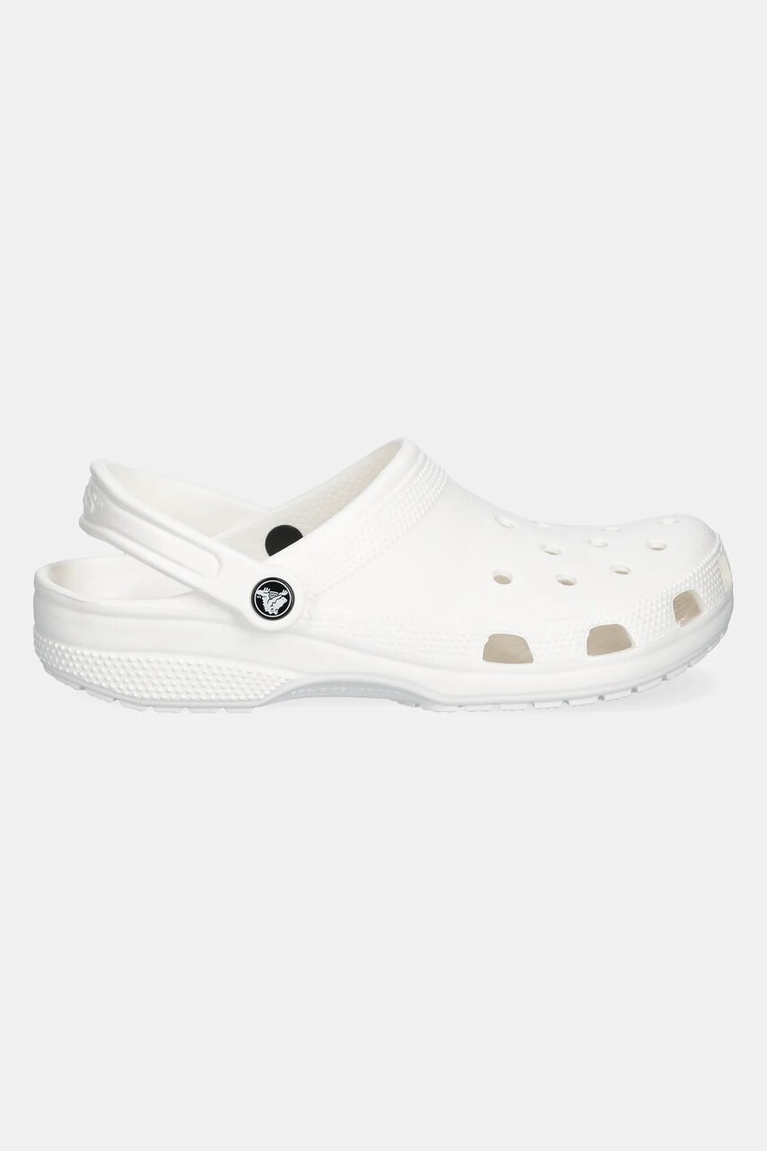Шльопанці Crocs Classic колір білий 10001