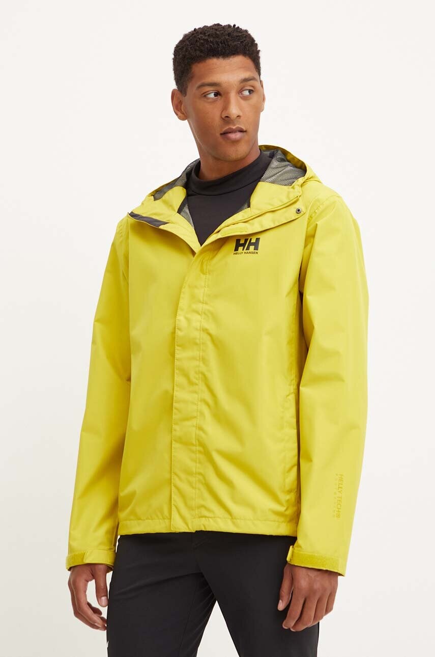 Куртка Helly Hansen чоловічий колір жовтий перехідна