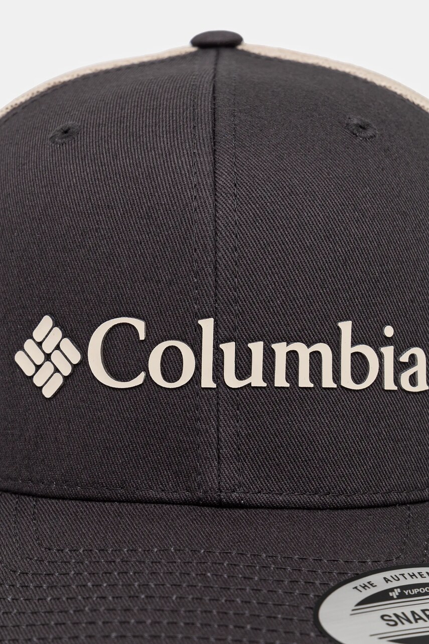 Кепка Columbia Mesh Snap Back колір чорний з аплікацією 1652541