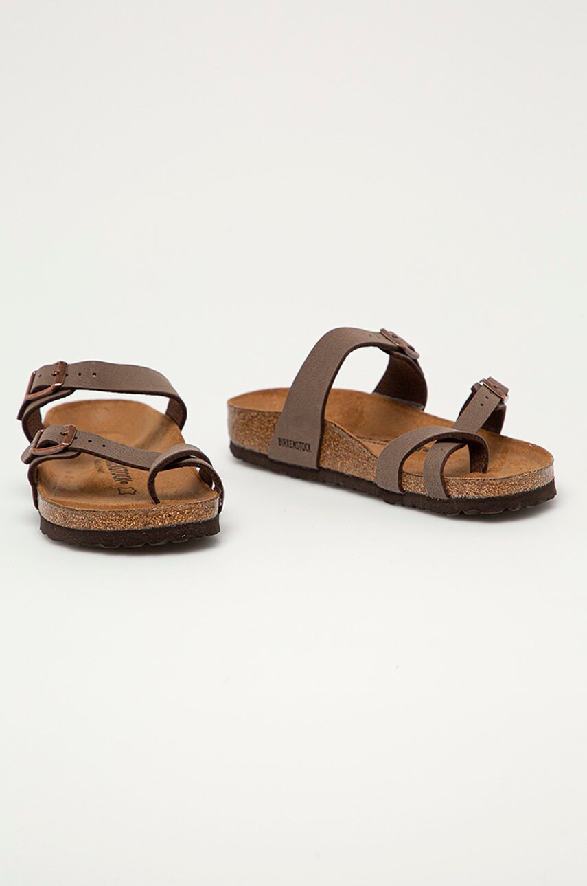 Шльопанці Birkenstock Mayari жіночі колір коричневий 71063