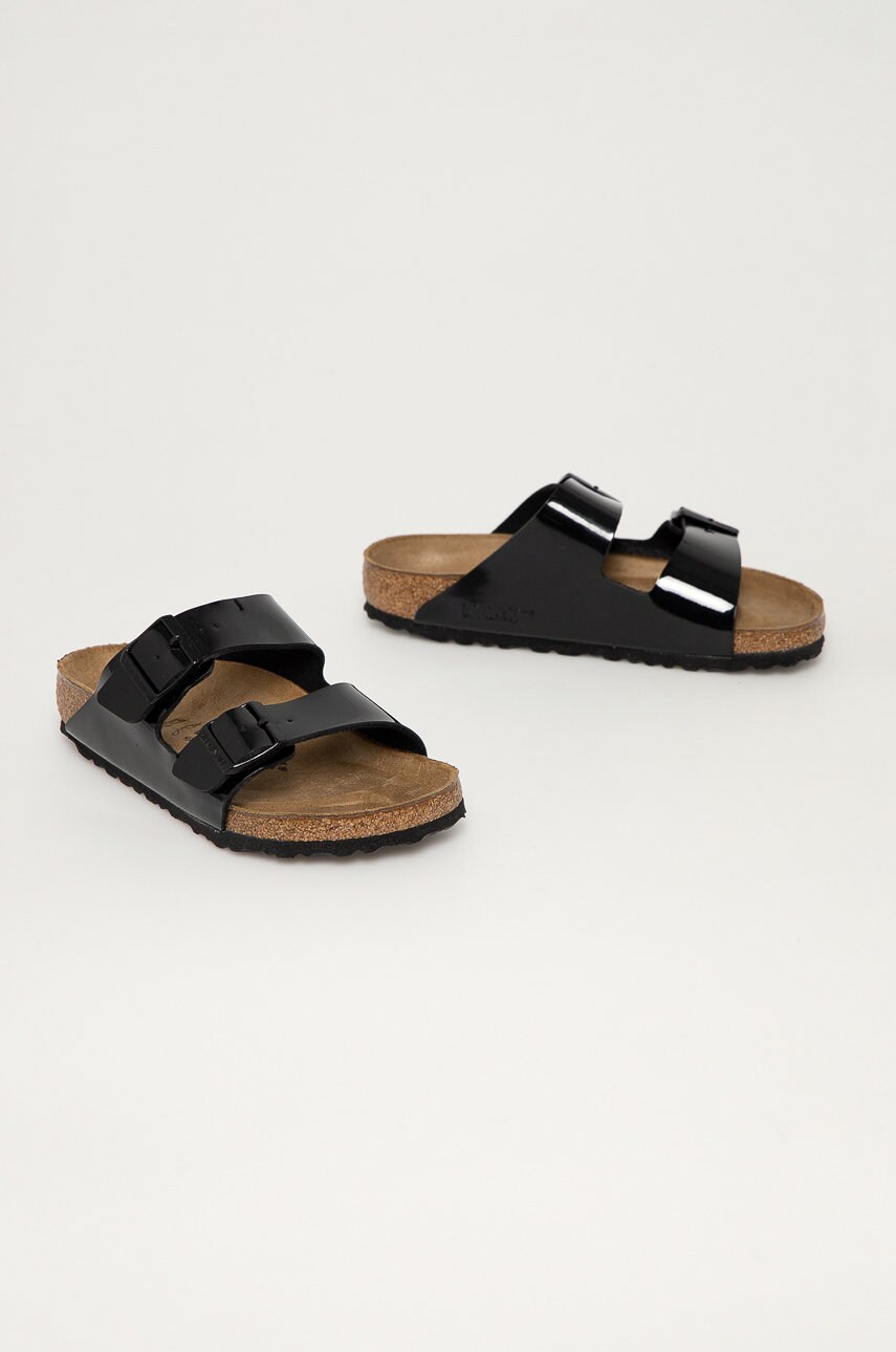 Шльопанці Birkenstock Arizona жіночі колір чорний 1005291