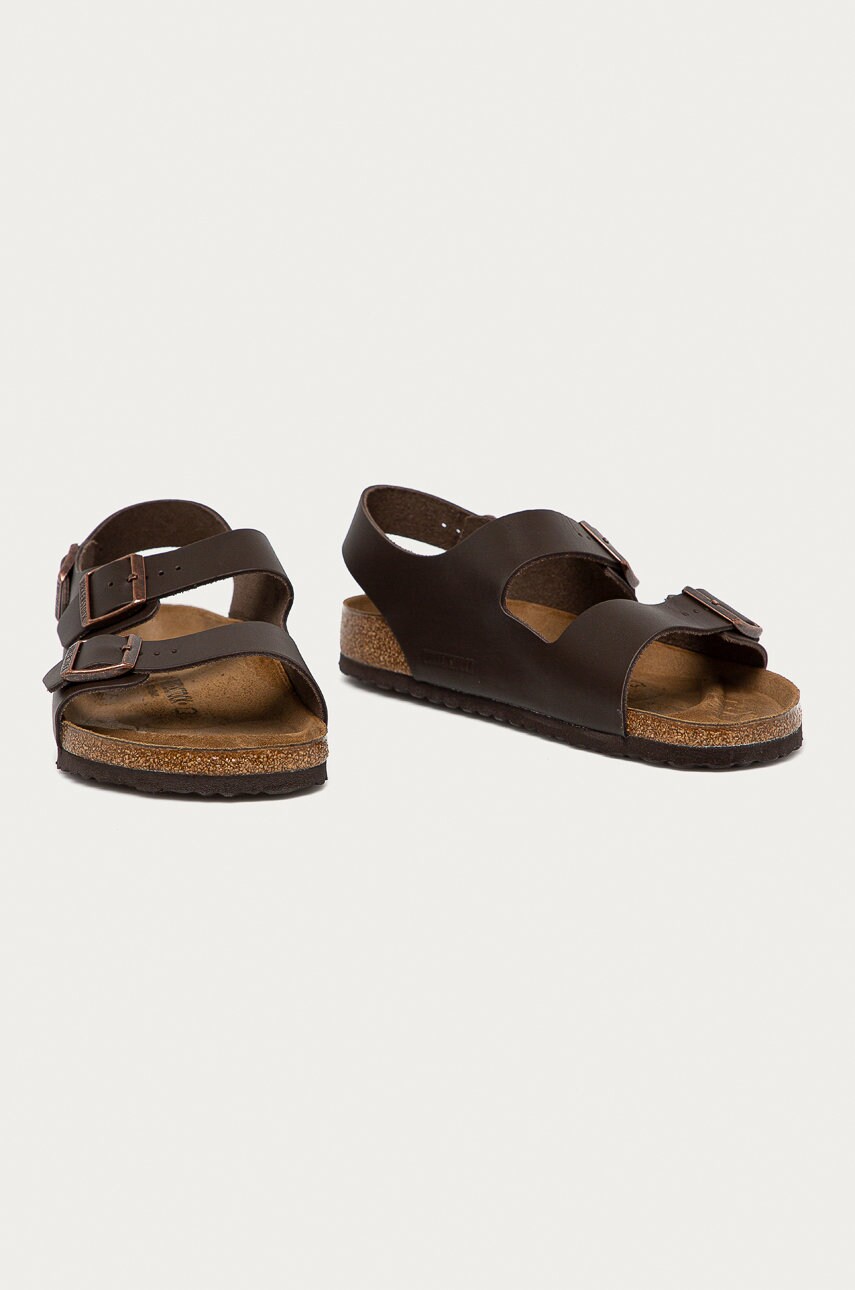 Сандалі Birkenstock Milano чоловічі колір коричневий 34101