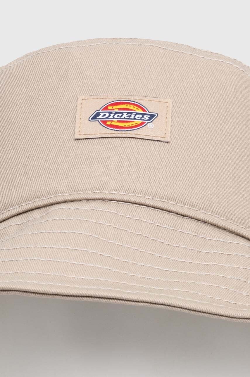 Бавовняний капелюх Dickies колір бежевий з бавовни