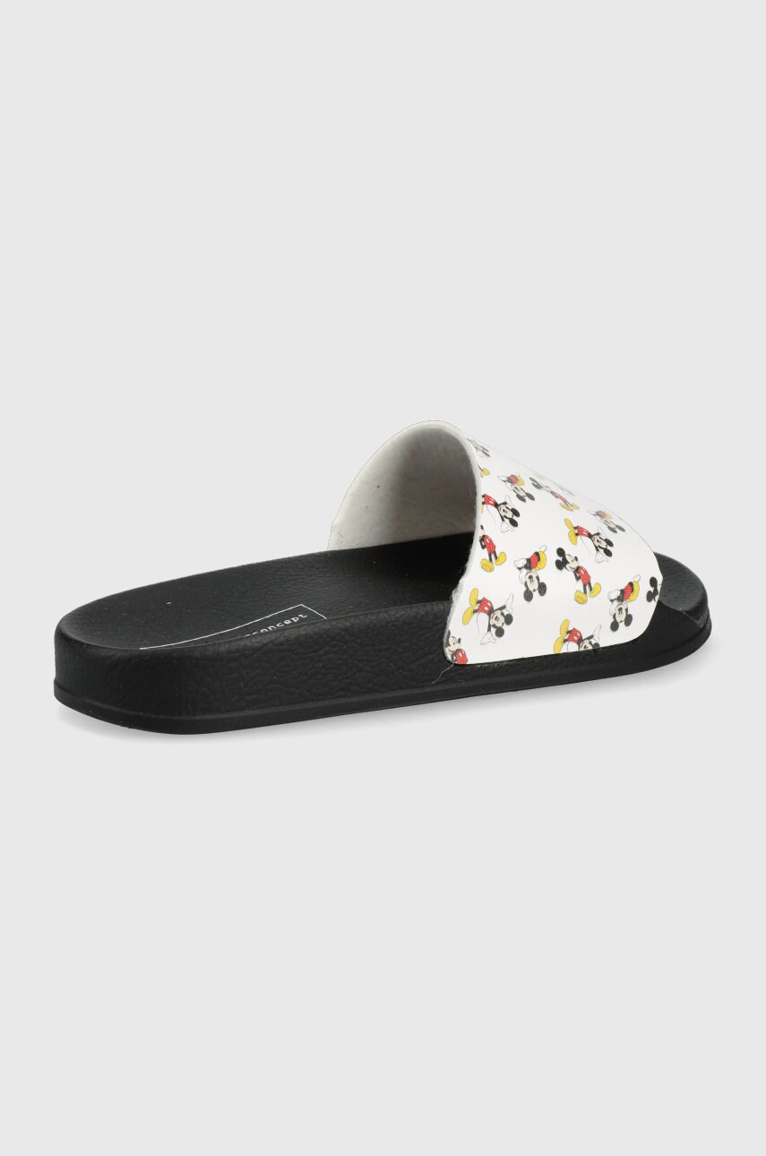 Шльопанці MOA Concept Slippers Disney жіночі колір чорний