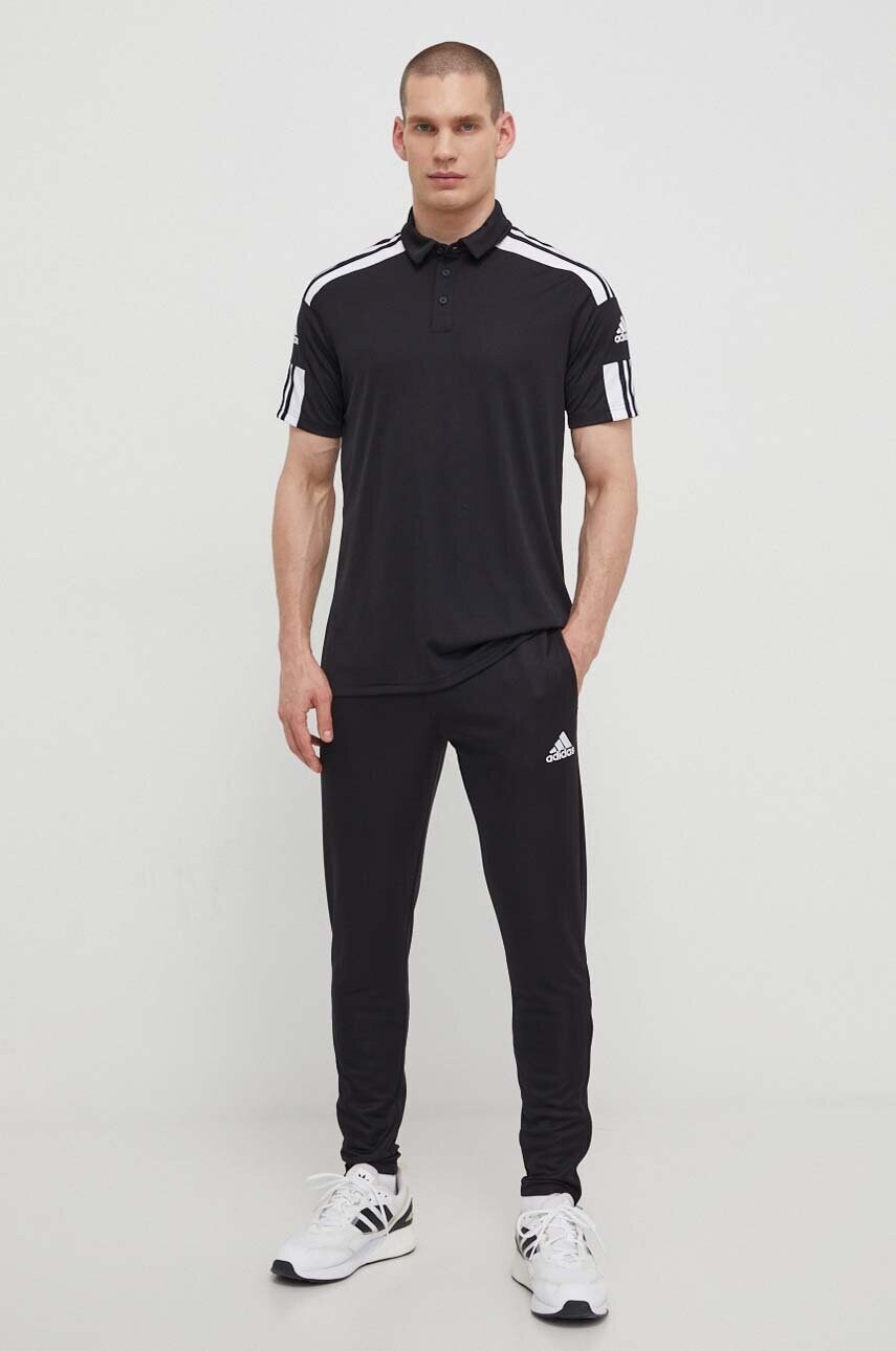 Штани для тренувань adidas Performance Entrada 22 HC0332 чоловічі колір чорний облягаюче