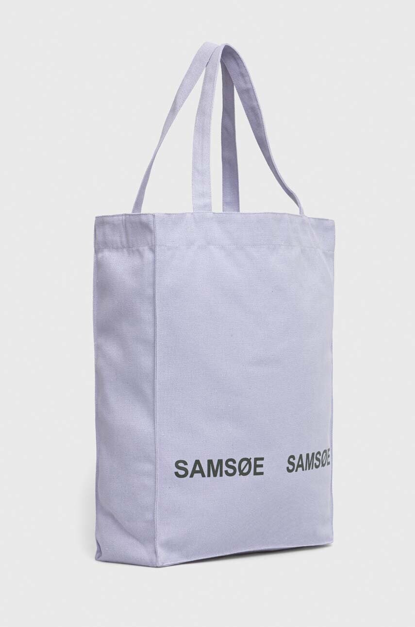Сумочка Samsoe Samsoe колір фіолетовий