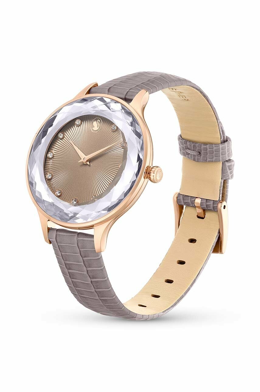 Годинник Swarovski OCTEA NOVA жіночий колір коричневий