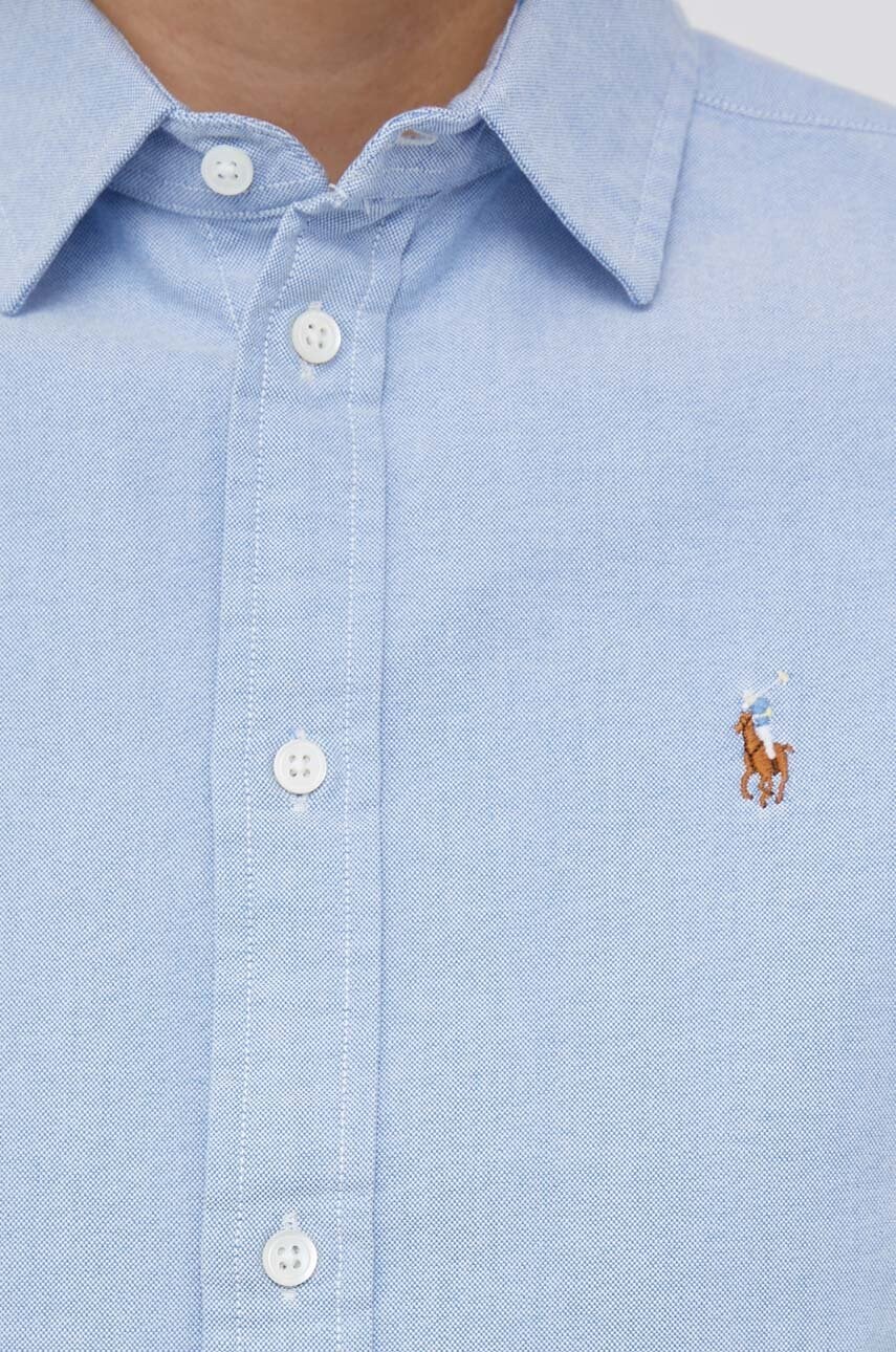 Бавовняна сорочка Polo Ralph Lauren жіноча regular класичний комір