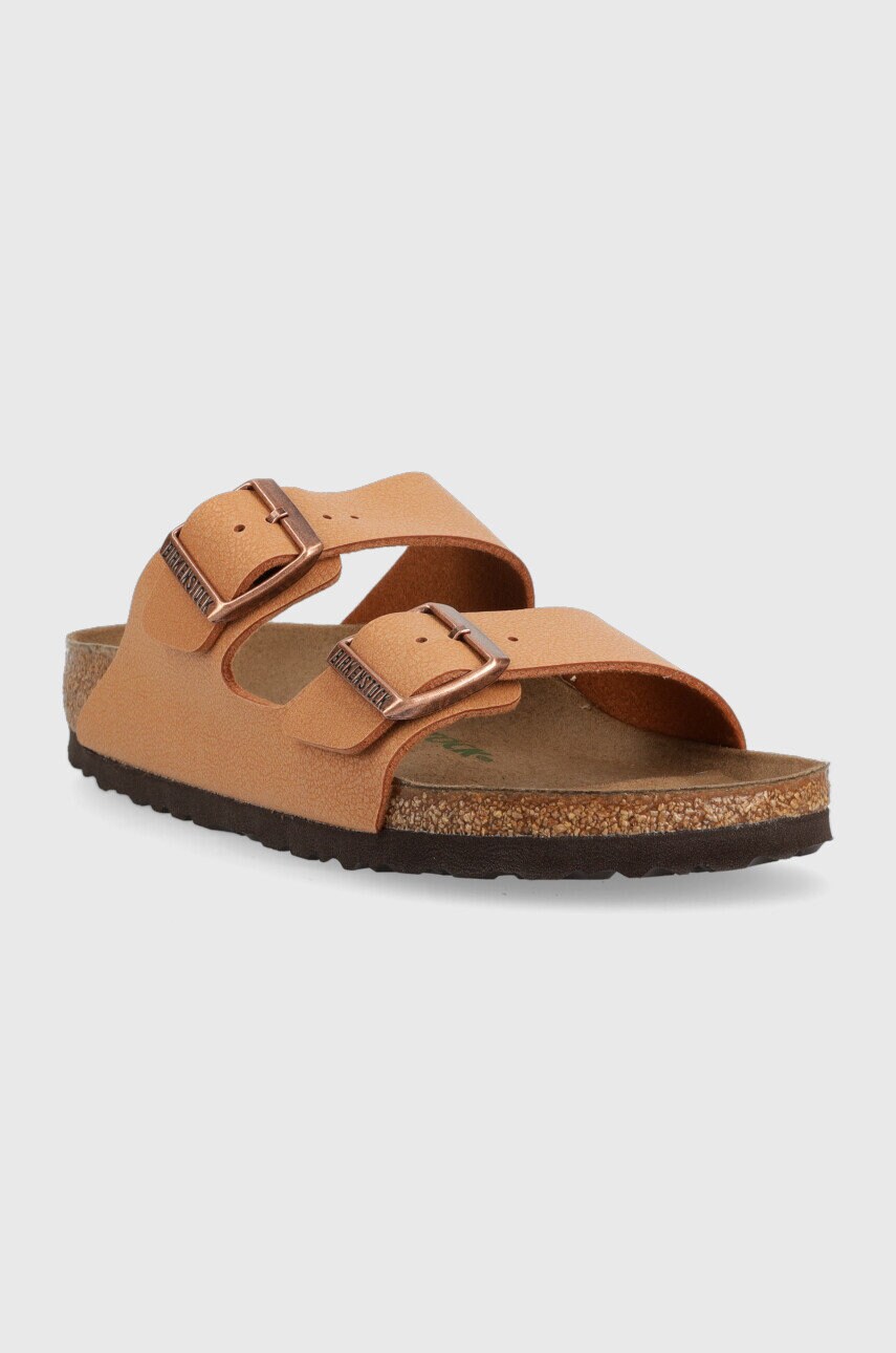 Шльопанці Birkenstock Arizona жіночі колір коричневий 1025046