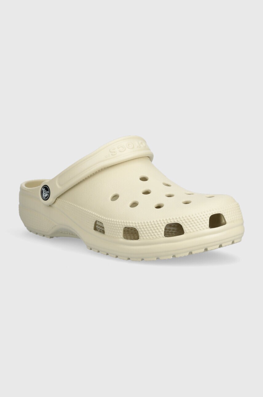 Шльопанці Crocs Classic Classic чоловічі колір бежевий 10001.2Y2-2Y2