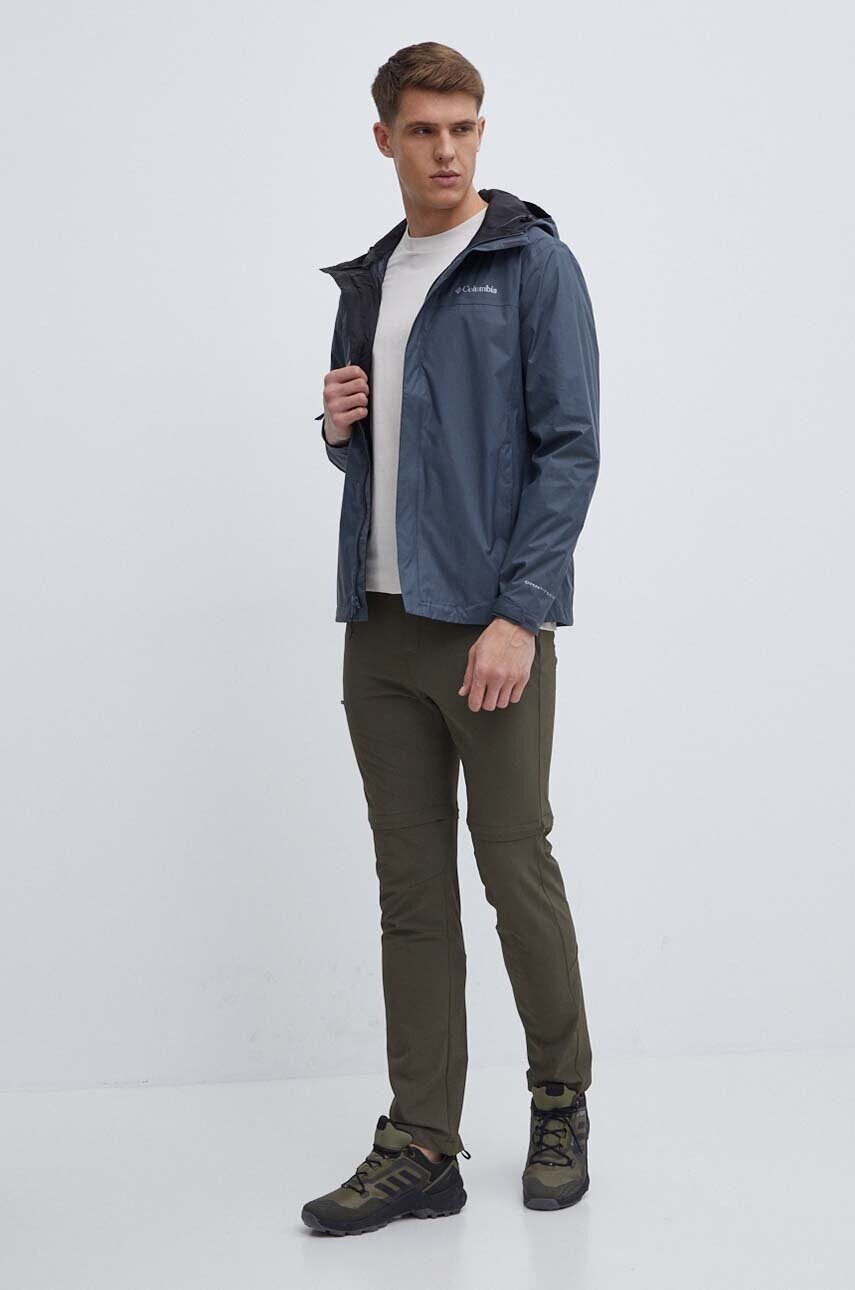 Куртка outdoor Columbia Watertight II колір сірий