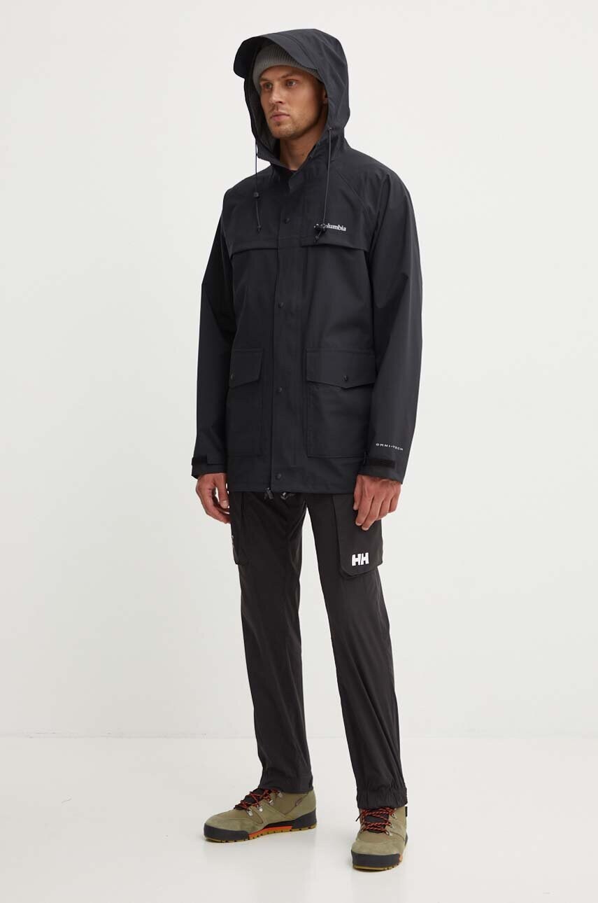 Куртка outdoor Columbia IBEX II колір чорний