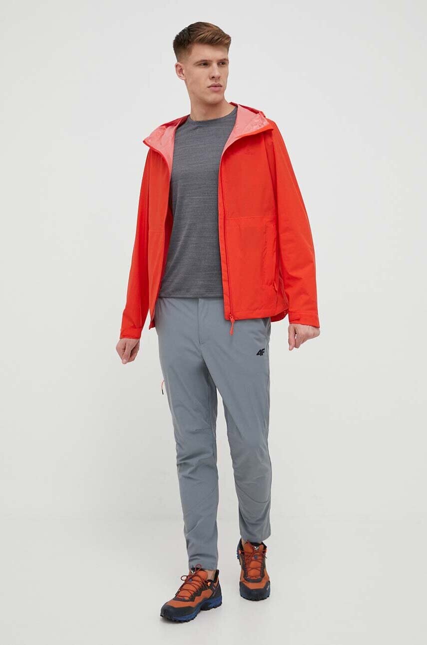 Куртка outdoor Jack Wolfskin Elsberg 2.5L колір помаранчевий