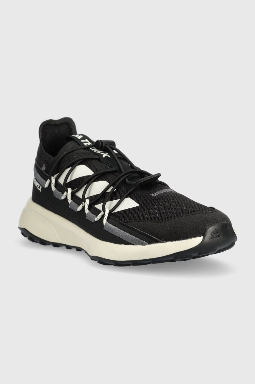 Черевики adidas TERREX Voyager 21 жіночі колір чорний HQ0941-BLK/CWHT