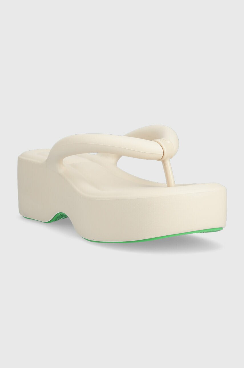 В'єтнамки Melissa MELISSA FREE PLATFORM AD жіночі колір бежевий на платформі M.33772.F660