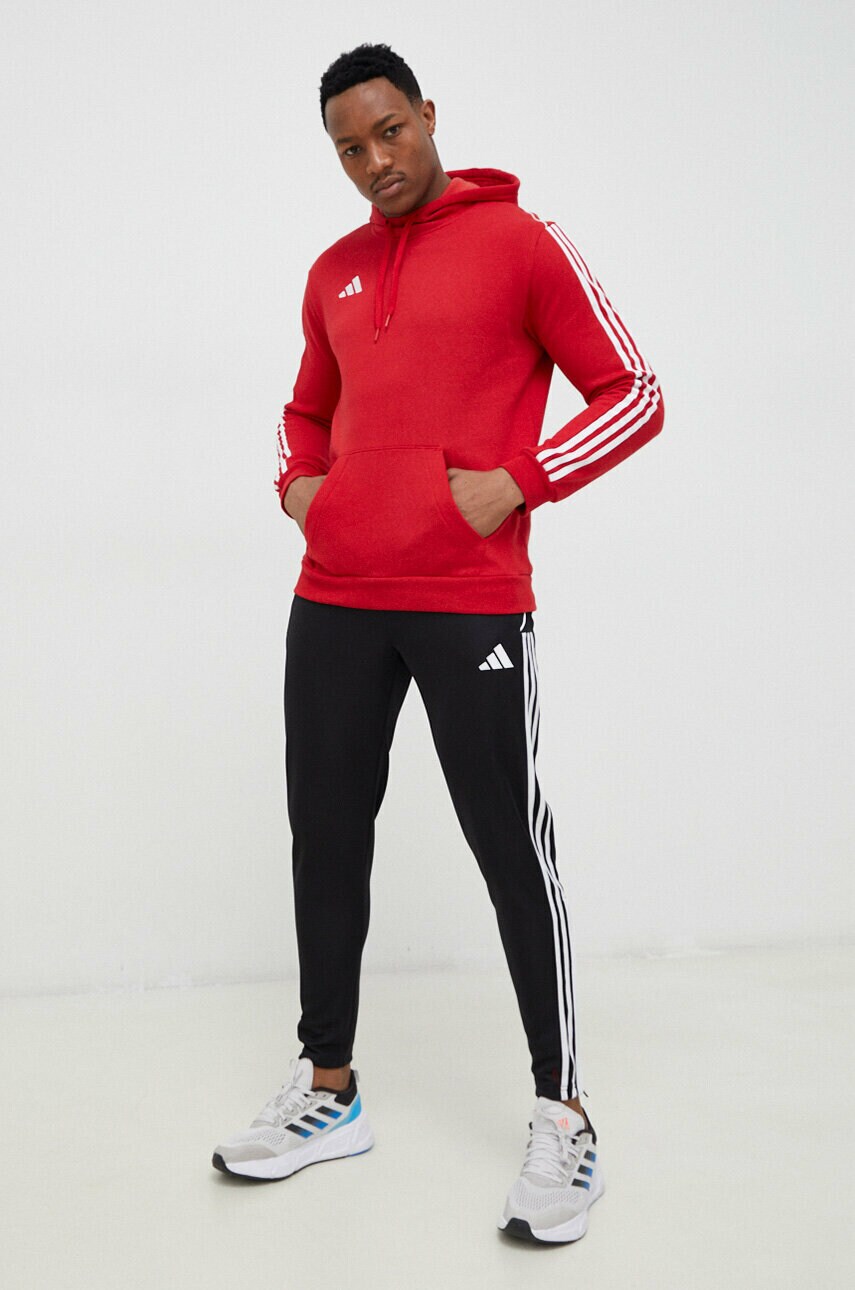 Штани для тренувань adidas Performance Tiro 23 колір чорний з аплікацією
