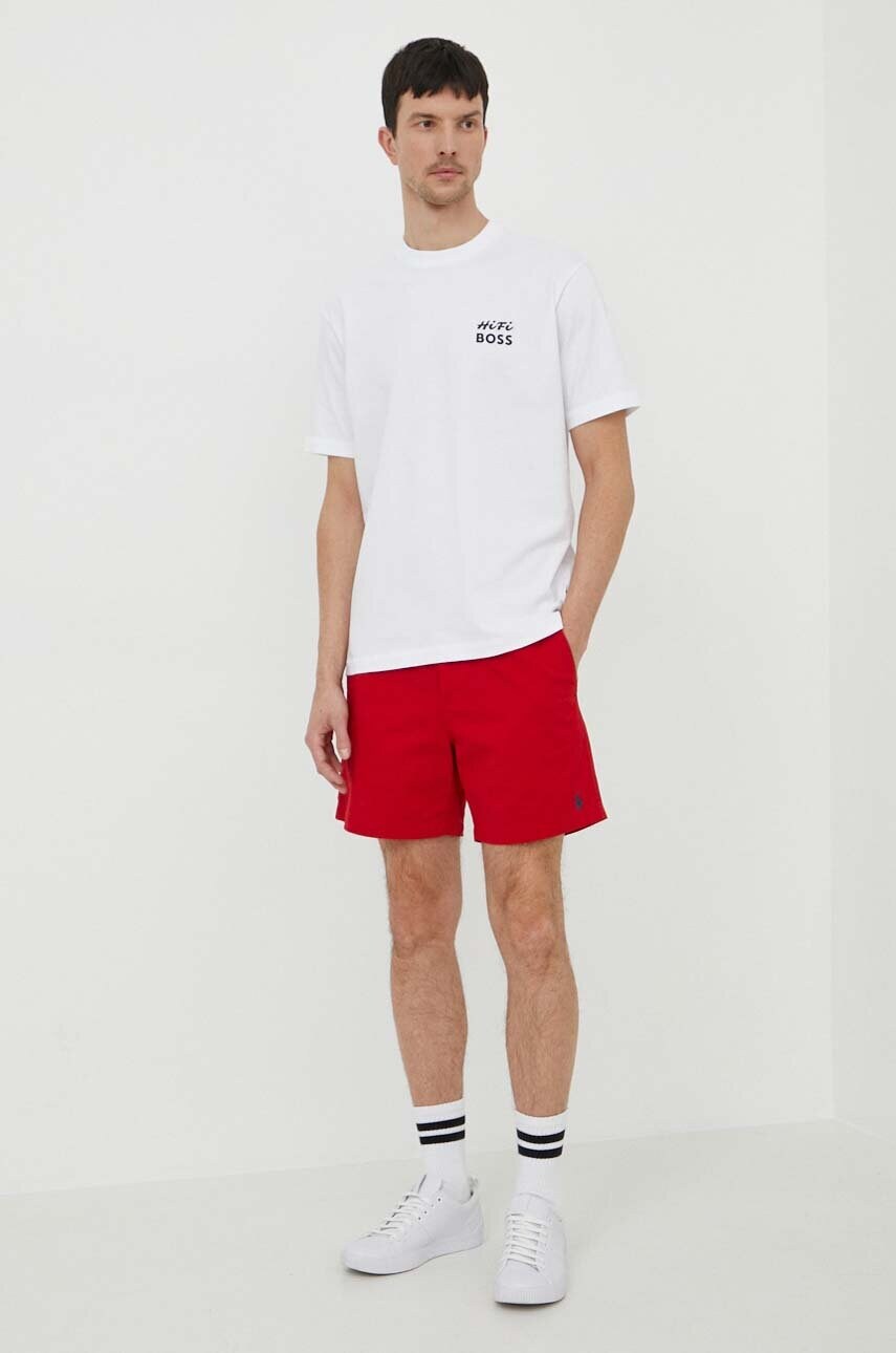 Шорти Polo Ralph Lauren чоловічі колір червоний